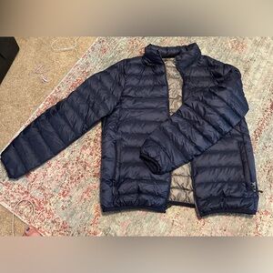 Tumi Pax Navy Puffer Jacket Men’s Lg